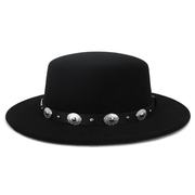 wool felt jazz hat, view 7 - MRSLM