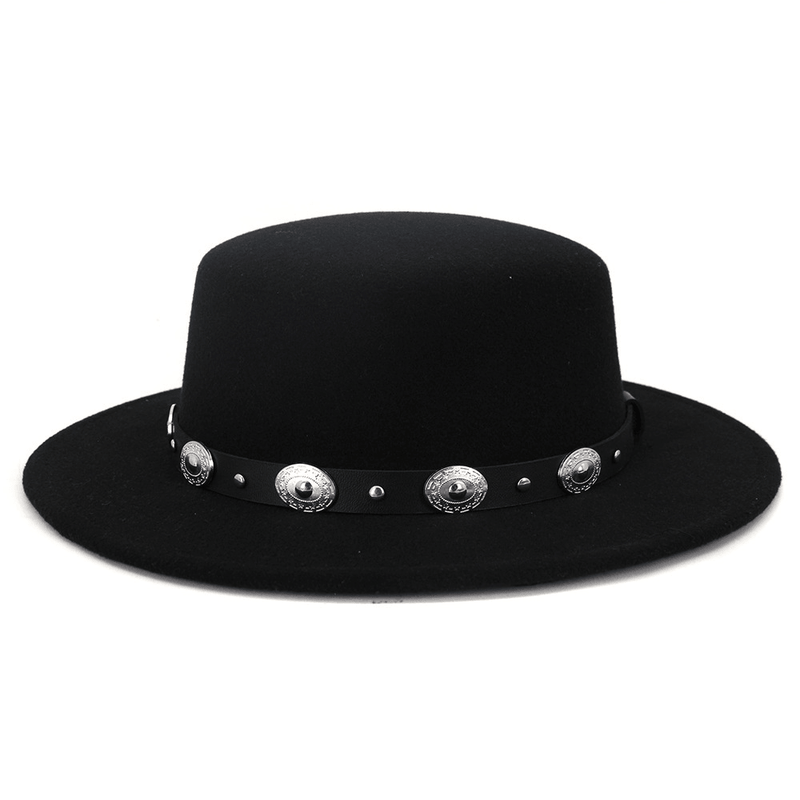 wool felt jazz hat, view 7 - MRSLM
