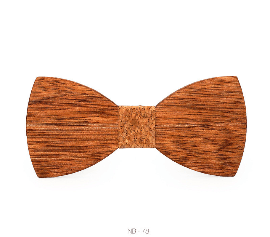 Bow Tie Wood Bow Tie Men'S Wood Bow Tie - MRSLM