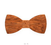 men's wood bow tie, view 8 - MRSLM
