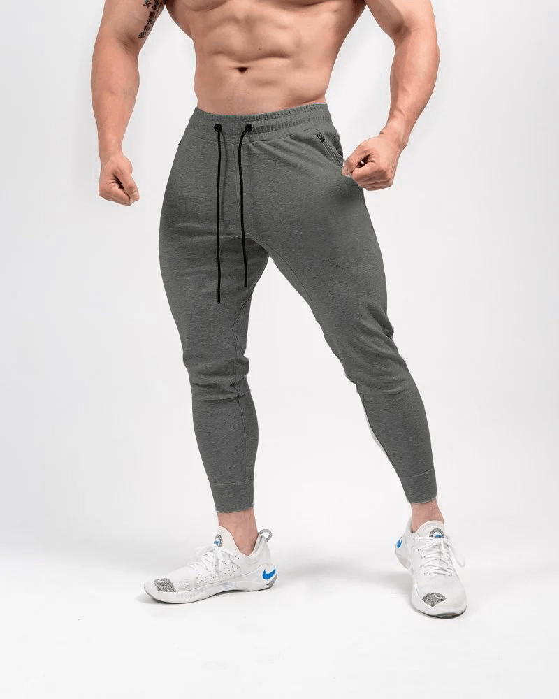 men's slim-fit cropped leg pants, view 3 - MRSLM