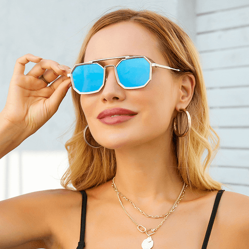 steampunk double bridge sunglasses - MRSLM