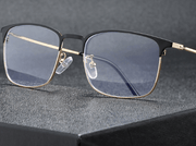 men's business full-frame flat glasses, view 5 - MRSLM