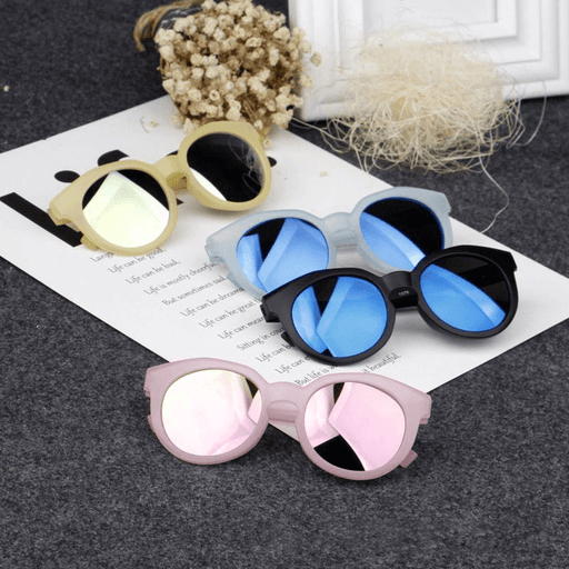 kids' frosted candy color sunglasses - MRSLM