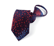 men's jacquard tie, view 4 - MRSLM