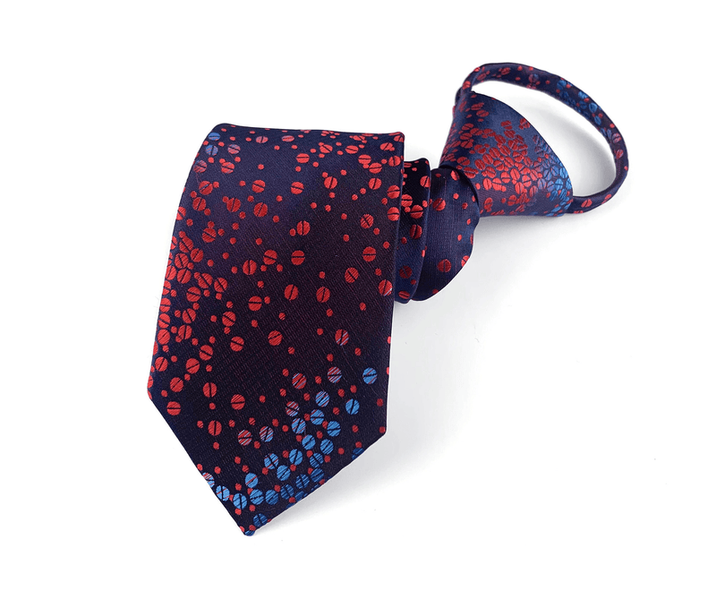 men's jacquard tie, view 4 - MRSLM