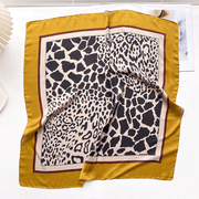 women's printed square scarf, view 5 - MRSLM