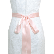 Bridal rhinestone wide belt, view 16 - MRSLM