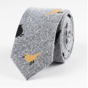 cartoon animal cotton tie, view 2 - MRSLM