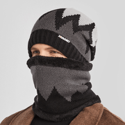 men's flame knitted wool hat - MRSLM