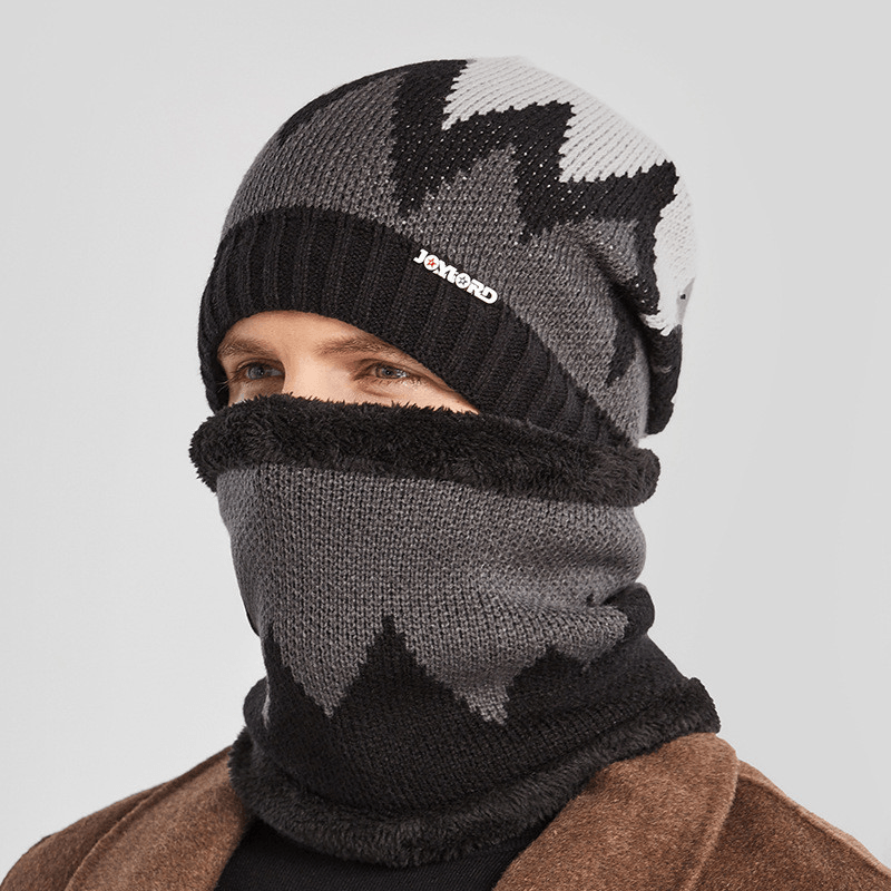 men's flame knitted wool hat - MRSLM