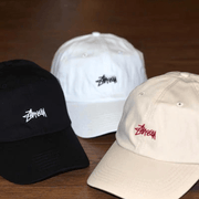Letter embroidery cotton twill peaked cap - MRSLM