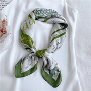 Thin silk square scarf - MRSLM