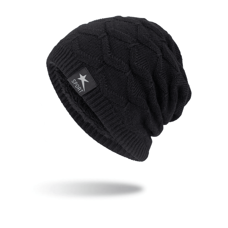 men's knitted wool cap, view 10 - MRSLM