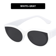 Women's retro oval sunglasses, view 8 - MRSLM