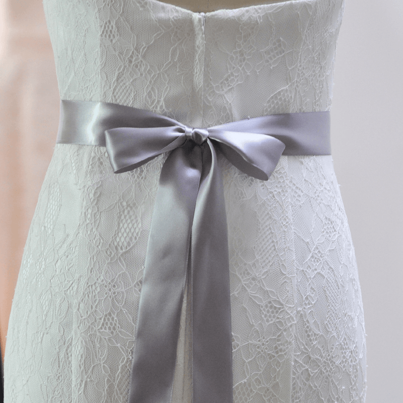 rhinestone bridal belt with bow, view 12 - MRSLM
