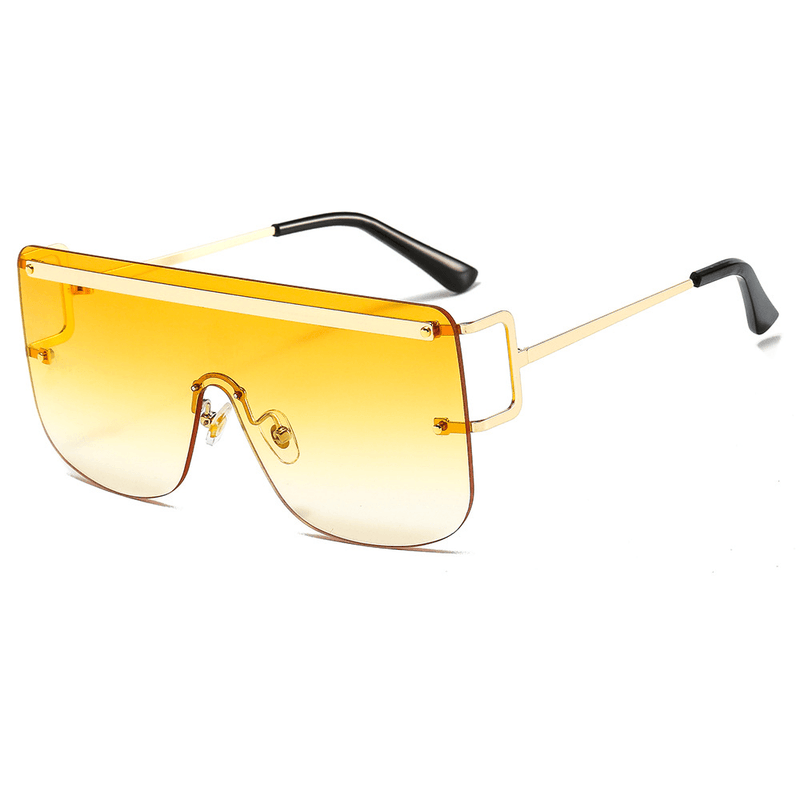 Frameless one-piece sunglasses, view 4 - MRSLM
