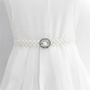 women's rhinestone pearl waist chain, view 12 - MRSLM