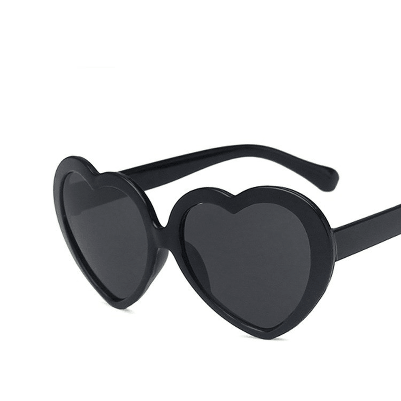 Girls' cute colorful heart sunglasses - MRSLM
