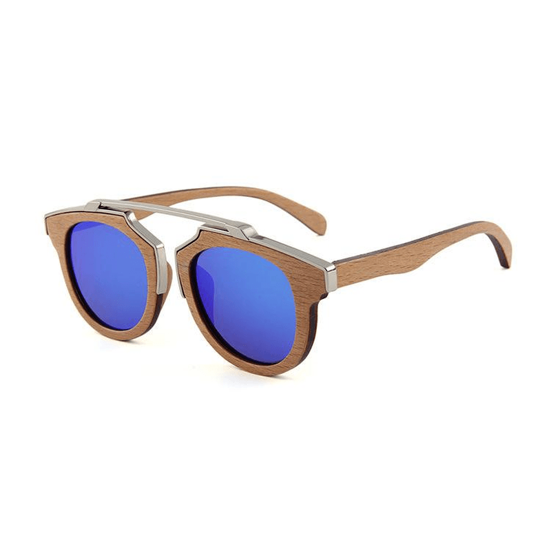 Style All Bamboo and Wood Polarized Sunglasses