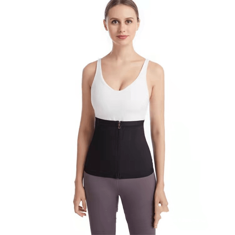 Men's and Women's Waist Support Zipper Belly Belt