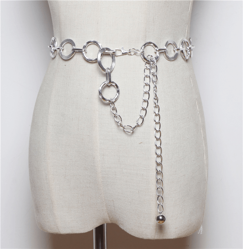 ladies ring waist chain, view 5 - MRSLM