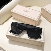 big frame square anti-UV sunglasses, view 5 - MRSLM