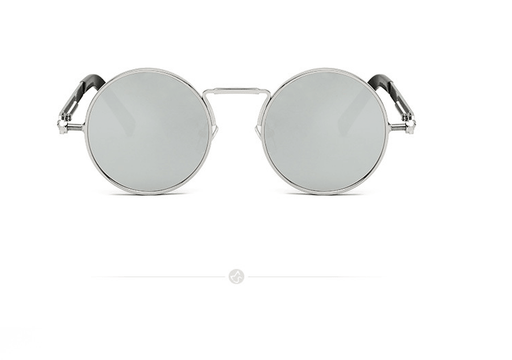 men's retro punk metal sunglasses - MRSLM