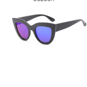Retro cat eye sunglasses, view 3 - MRSLM
