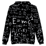 Men'S 3D Digital Print Hooded Sweatshirt - MRSLM