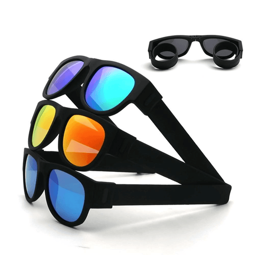 Folding oval sunglasses - MRSLM
