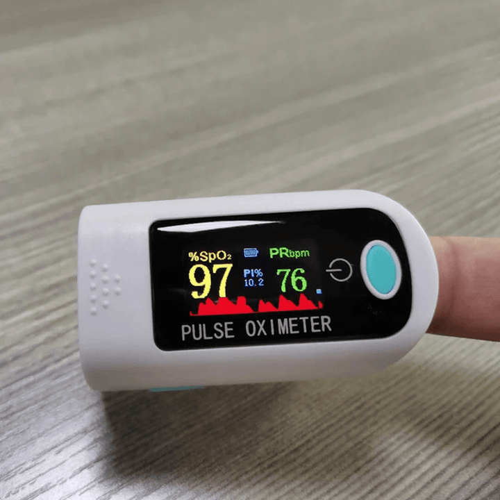 BOXYM X1805 Finger-Clamp Pulse Oximeter HD OLED Display Finger Heart Rate Monitor Spo2 PR Blood Oxygen Fingertip Pulse Oximeter Oxygen OLED Saturation Monitor Oximeter - MRSLM