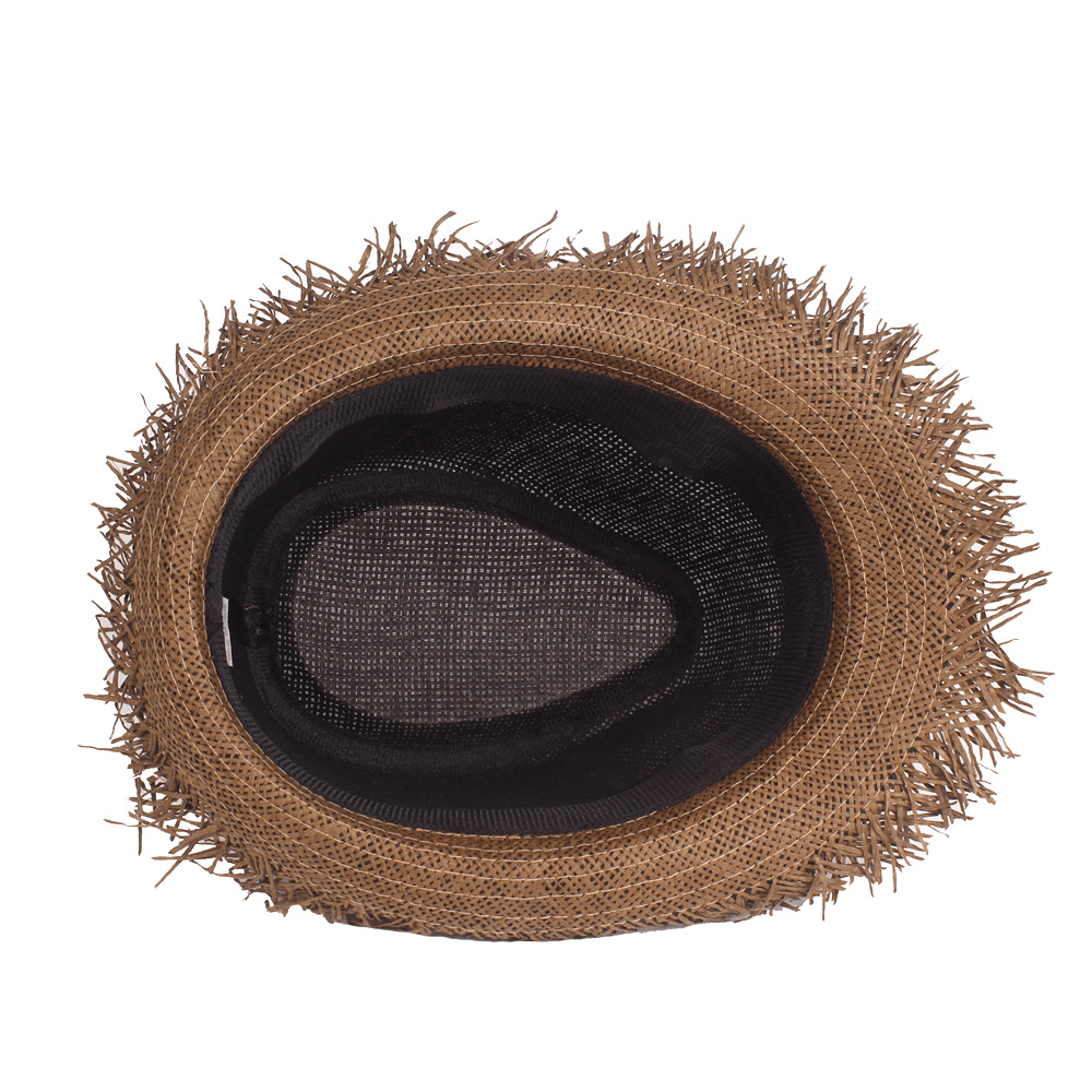 Top Men'S Old Top Hats Straw Hats Summer Sun - MRSLM