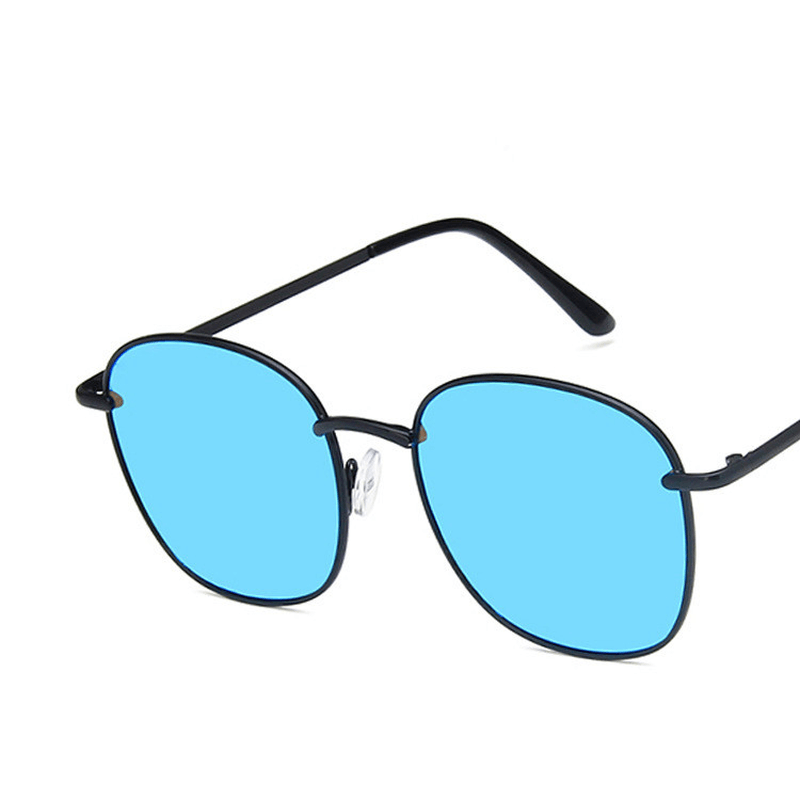 women's retro round metal sunglasses, view 6 - MRSLM