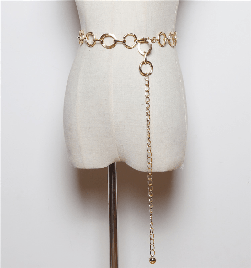 ladies ring waist chain, view 3 - MRSLM