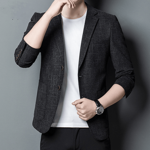 men's slim casual suit top - MRSLM