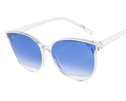 Women's round frame retro sunglasses, view 4 - MRSLM