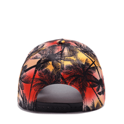 printed coconut pattern cap, view 4 - MRSLM