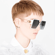 Square big-frame sunglasses, view 5 - MRSLM