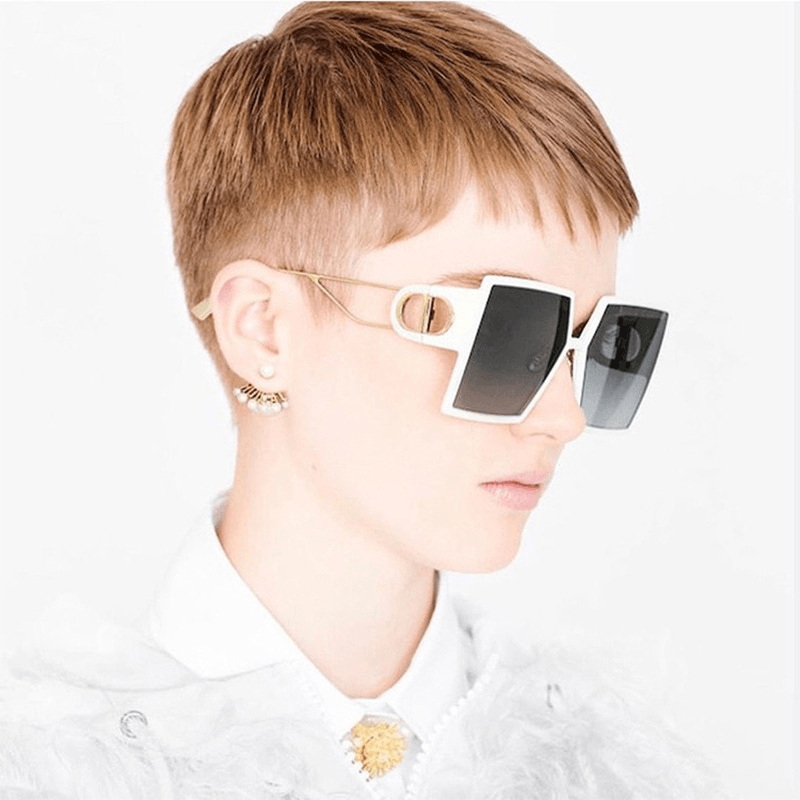 Square big-frame sunglasses, view 5 - MRSLM