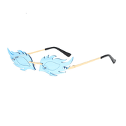 rimless fox head party sunglasses, view 2 - MRSLM
