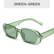 Retro small frame candy color sunglasses, view 4 - MRSLM