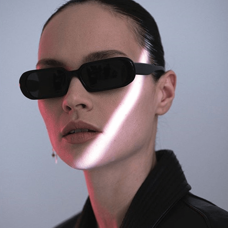 Retro small frame candy color sunglasses - MRSLM