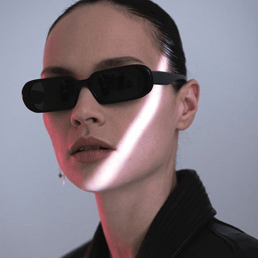 Retro small frame candy color sunglasses - MRSLM