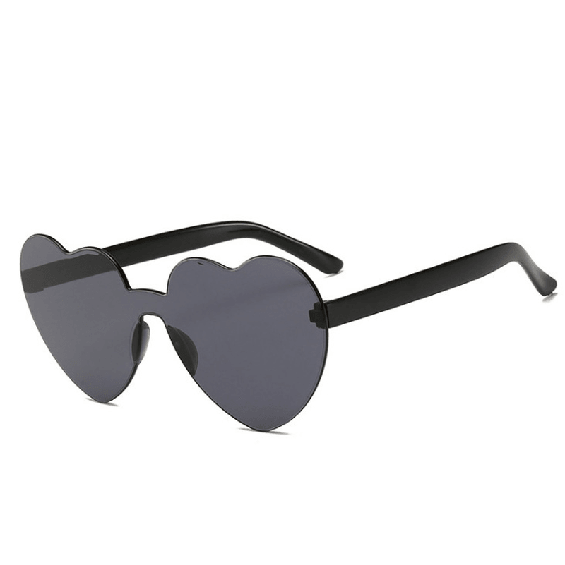 peach heart frameless sunglasses, view 15 - MRSLM