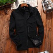 Men's and women's warm plush sports coat, view 3 - MRSLM