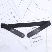 denim style elastic belt, view 4 - MRSLM