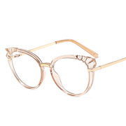 crystal TR90 butterfly glasses frame, view 2 - MRSLM