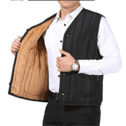 men's sleeveless padded vest, view 2 - MRSLM