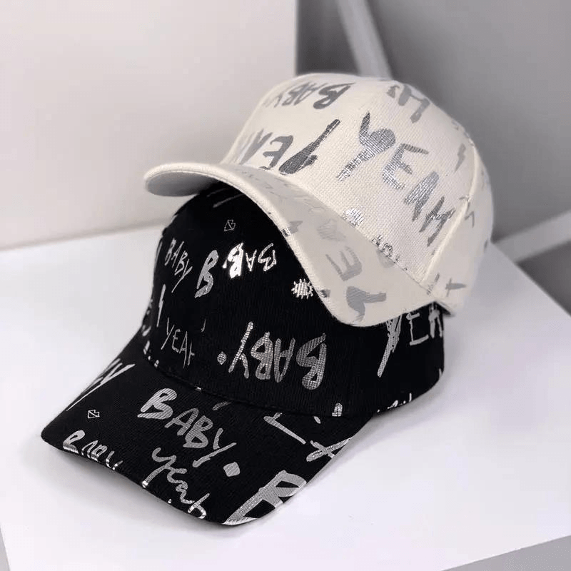 Knitted cotton flannel baseball cap, view 3 - MRSLM